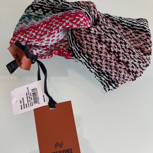 MISSONI Chevron Knotted Headband main image 4
